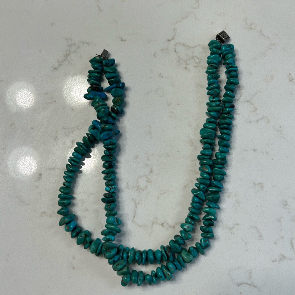 Beaded necklace,16”